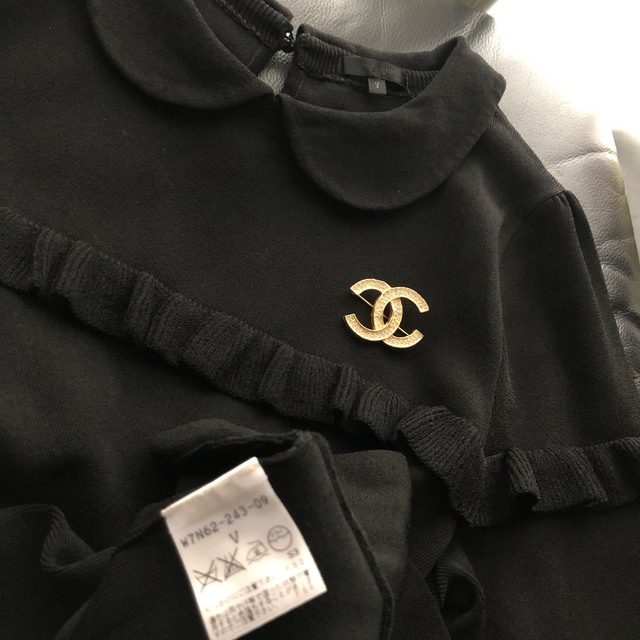 TO BE CHIC - V.46大きいサイズ トゥービーシック 上品♡襟付き