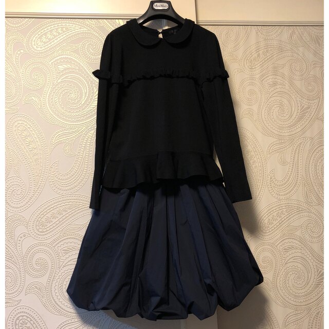TO BE CHIC - V.46大きいサイズ トゥービーシック 上品♡襟付き