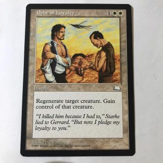 マジックザギャザリング(マジック：ザ・ギャザリング)のDebt of Loyalty 恩義　MTG マジックザギャザリング(シングルカード)