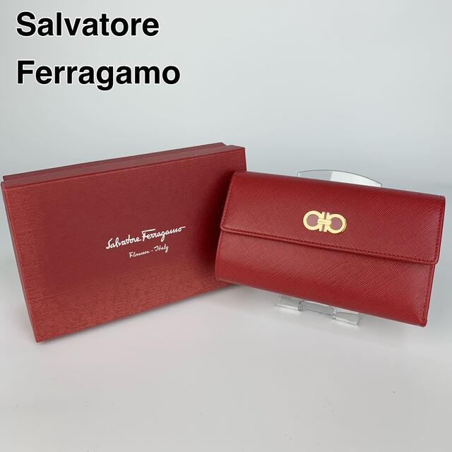 22S270 Salvatore Ferragamo フェラガモ 長財布 レザー