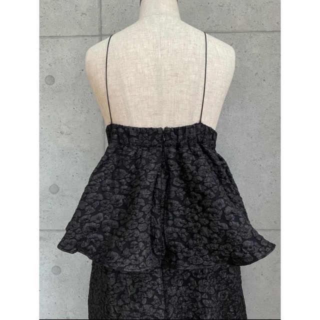 seri9（セリナイン）POKO Dress（ポコドレス）ブラック レディースのワンピース(ロングワンピース/マキシワンピース)の商品写真