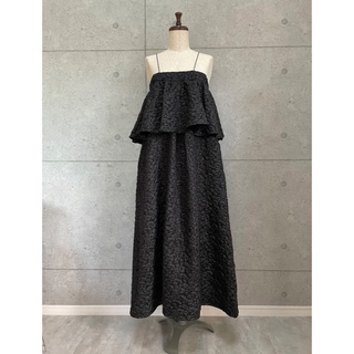 seri9（セリナイン）POKO Dress（ポコドレス）ブラック(ロングワンピース/マキシワンピース)