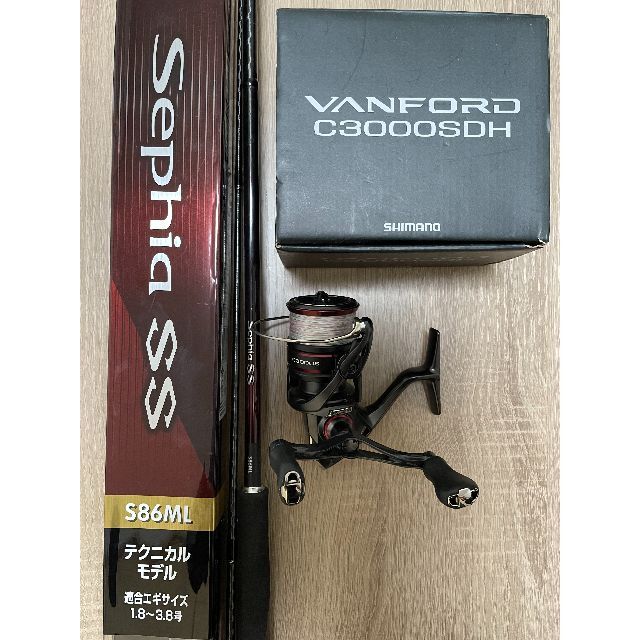 SHIMANO - rai様専用 ヴァンフォードC3000S 19セフィアSS S86ML セット