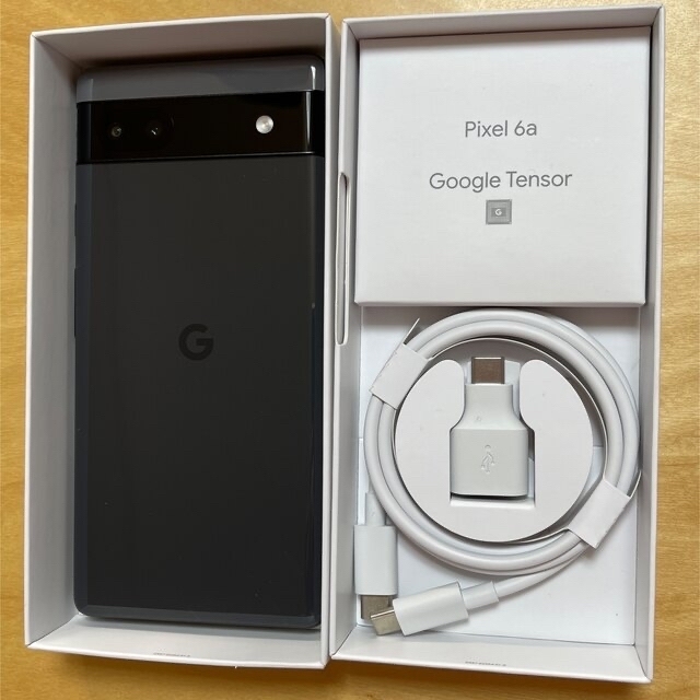 Google Pixel(グーグルピクセル)の専用　Google Pixel 6a 128GB Charcoal スマホ/家電/カメラのスマートフォン/携帯電話(スマートフォン本体)の商品写真