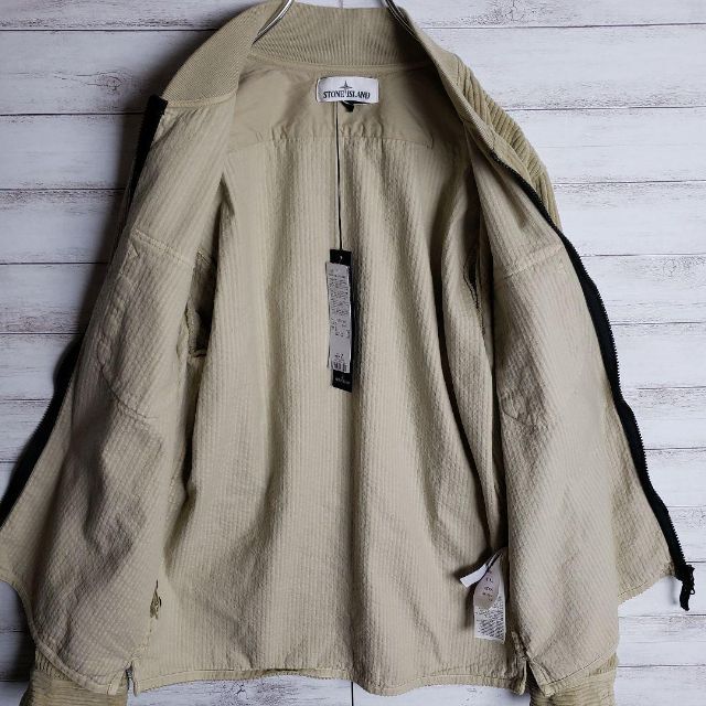 STONE ISLAND(ストーンアイランド)の【人気デザイン】ストーンアイランド コーデュロイ ベージュ ジャケット ブルゾン メンズのジャケット/アウター(ブルゾン)の商品写真