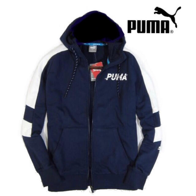 PUMA/プーマ】スウェットパーカ ジップアップパーカー メンズLサイズ