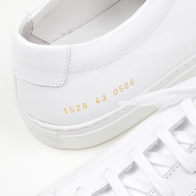 COMMON PROJECTS(コモンプロジェクト)のCommon Projects コモン プロジェクト メンズ Achilles Low ホワイトスニーカー 靴 イタリア正規品 　新品 ホワイト メンズの靴/シューズ(スニーカー)の商品写真