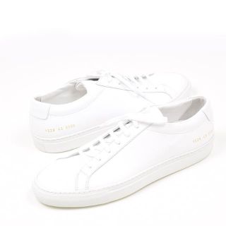 コモンプロジェクト(COMMON PROJECTS)のCommon Projects コモン プロジェクト メンズ Achilles Low ホワイトスニーカー 靴 イタリア正規品 　新品 ホワイト(スニーカー)