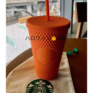 スターバックスコーヒー(Starbucks Coffee)の海外スタバ★ハロウィン2022★ギザギザ★コールドカップ★ギフト梱包(タンブラー)