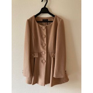 スコットクラブ(SCOT CLUB)の専用　お値下げ⭐︎新品　スコットクラブ  ノーカラー フレアーコート♡(ノーカラージャケット)