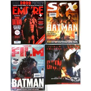 『THE BATMAN』ロバート・パティンソン　海外雑誌 2冊+映画 フライヤー