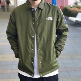 THE NORTH FACE(ナイロンジャケット ・ グリーン・カーキ/緑色 THE NORTH FACE(ナイロンジャケット ・ グリーン・カーキ/緑色