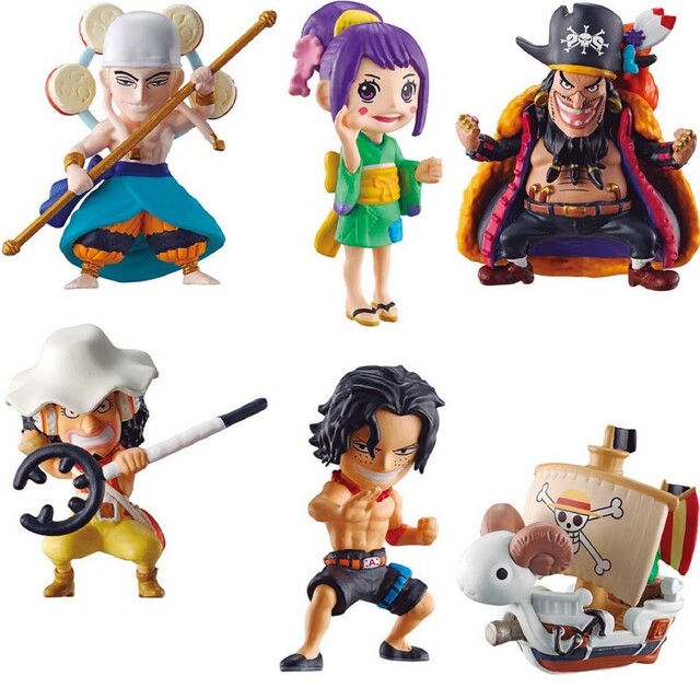 ONE PIECE(ワンピース)の全種セット【新品未使用】 ONE PIECE ワンピの実 第七海戦　ガチャガチャ エンタメ/ホビーのフィギュア(アニメ/ゲーム)の商品写真