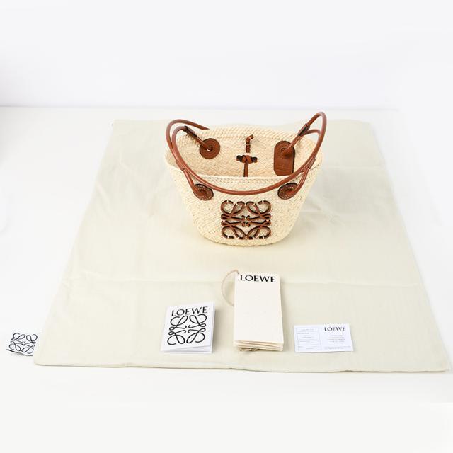 LOEWE - LOEWE ロエベ アナグラム バスケットバッグ ミニ イタリア正規