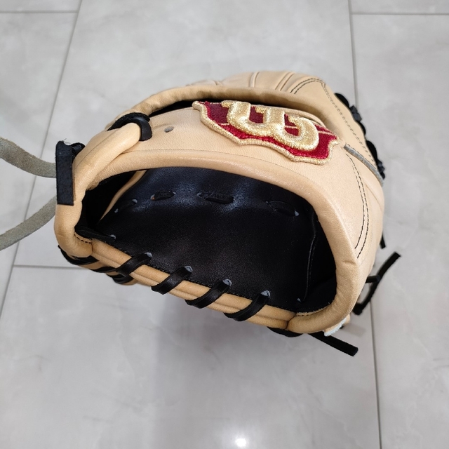 Wilson Staff(ウィルソンスタッフ)の【新品】ウイルソンスタッフ 硬式 87型 外崎モデル 内野手 グローブ グラブ スポーツ/アウトドアの野球(グローブ)の商品写真