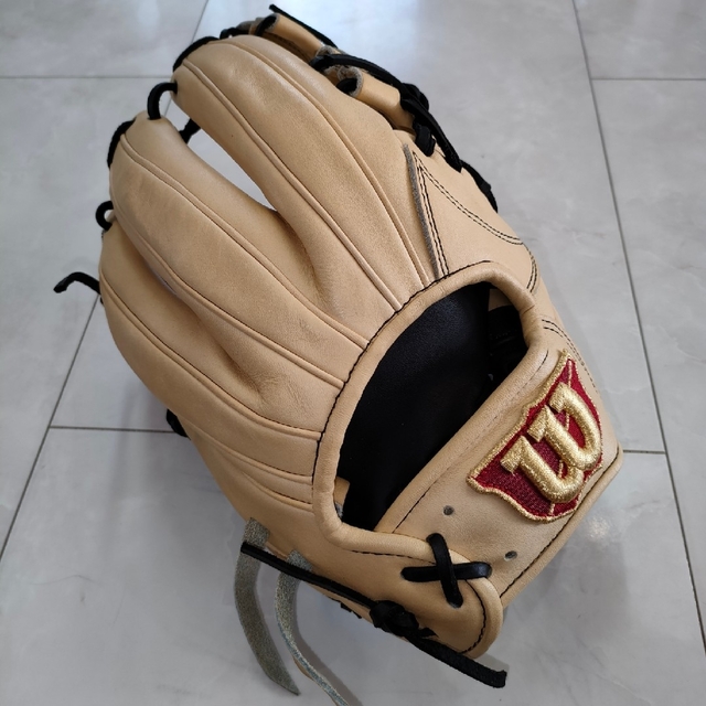 Wilson Staff(ウィルソンスタッフ)の【新品】ウイルソンスタッフ 硬式 87型 外崎モデル 内野手 グローブ グラブ スポーツ/アウトドアの野球(グローブ)の商品写真