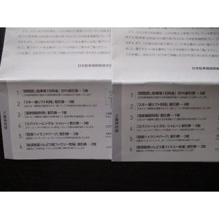 日本駐車場開発 株主優待 冊子2冊(その他)