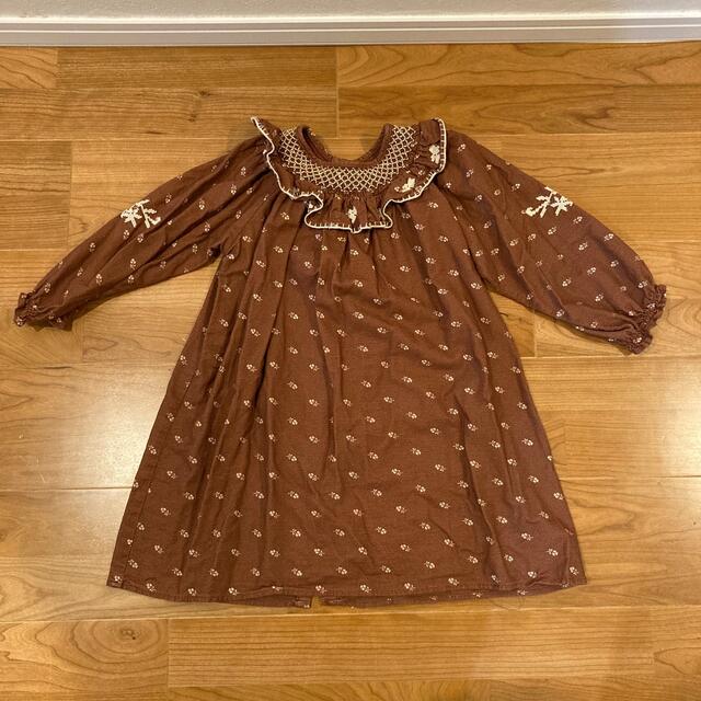 ZARA(ザラ)のZARA ザラ　キッズ　ワンピース　110 キッズ/ベビー/マタニティのキッズ服女の子用(90cm~)(ワンピース)の商品写真