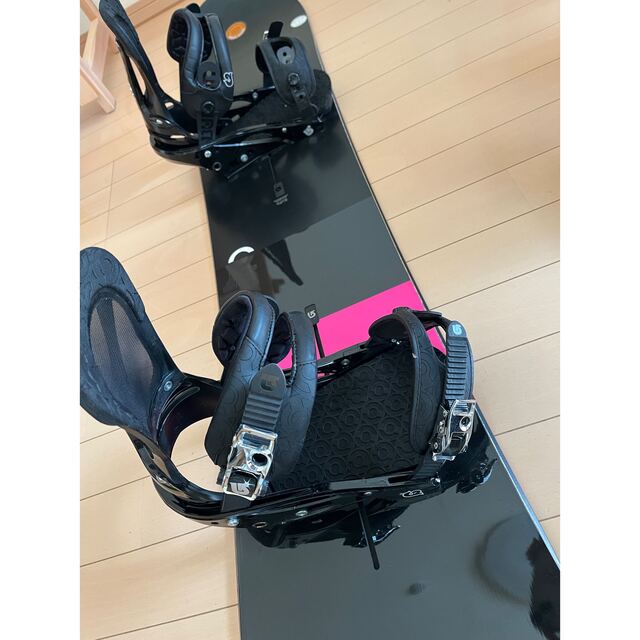 BURTON(バートン)のBurton custom Vロッカー151  ビンディング付　ケース付き スポーツ/アウトドアのスノーボード(ボード)の商品写真