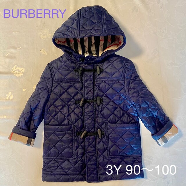 BURBERRY バーバリー キルティングコート　3Y 90〜100cm | フリマアプリ ラクマ