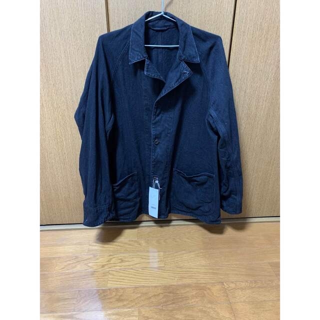 COMOLI 22SS デニム ワークジャケット BLACK 2 COMOLI 22SS デニム ワークジャケット BLACK 2