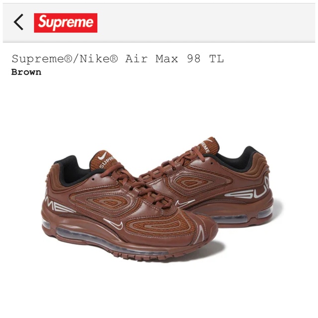 Supreme Nike Air Max 98 TL シュプリーム ナイキ 27