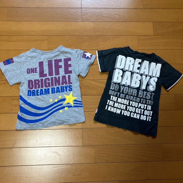 DREAMBABYS(ドリームベイビーズ)のDREAMBABYS Tシャツ2枚セット キッズ/ベビー/マタニティのキッズ服男の子用(90cm~)(Tシャツ/カットソー)の商品写真