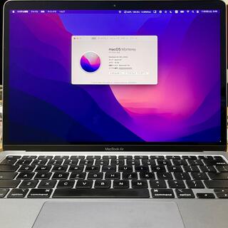 マック(MAC)のMacBook Air M1 16GB 1TB USキー スペースグレイ(ノートPC)