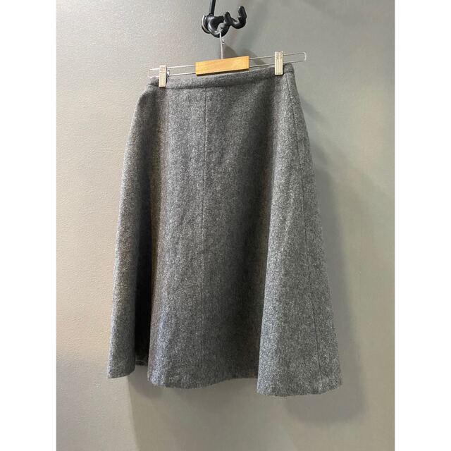 ビンテージ 70s USA ウール wool グレー スカート 希少 美品