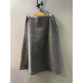 ビンテージ 70s USA ウール wool グレー スカート 希少 美品