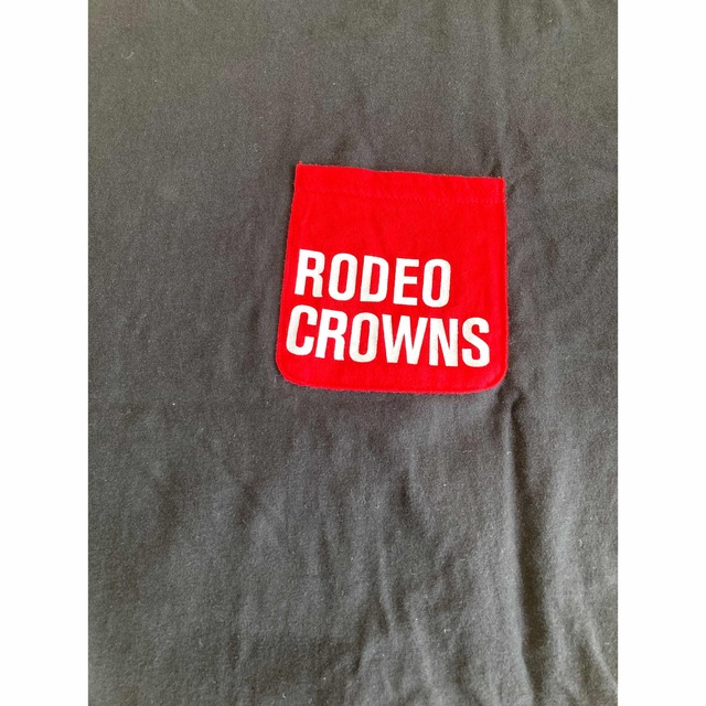 RODEO CROWNS(ロデオクラウンズ)のロデオクラウンズ　rodeo crowns Tシャツ　ネイビー　紺 レディースのトップス(Tシャツ(半袖/袖なし))の商品写真