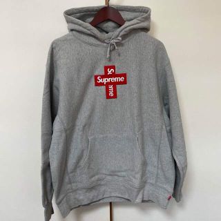 シュプリーム(Supreme)のSupreme Cross Box Logo  L size(パーカー)