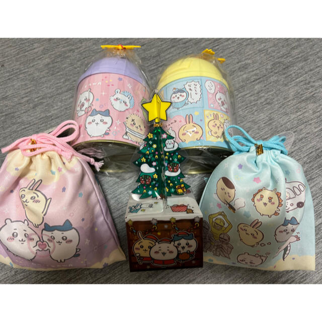 完売　ちいかわ　クリスマスセット エンタメ/ホビーのおもちゃ/ぬいぐるみ(キャラクターグッズ)の商品写真