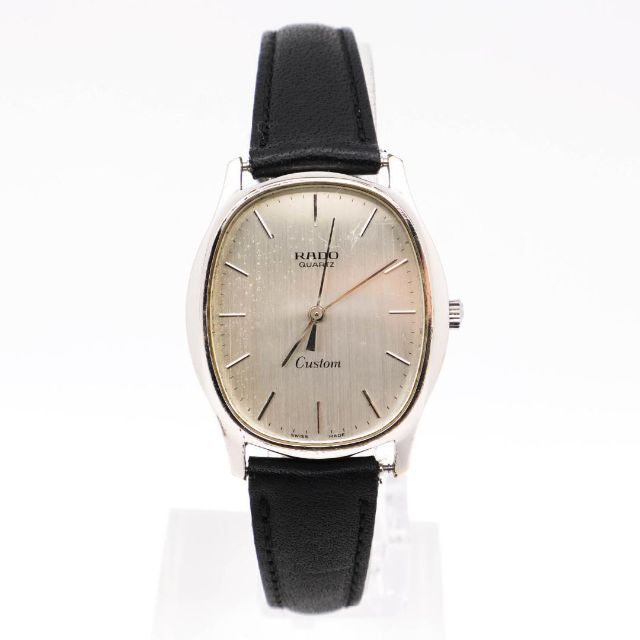 RADO(ラドー)の《希少》RADO Custom 腕時計 シルバー ヴィンテージ アンティーク メンズの時計(腕時計(アナログ))の商品写真