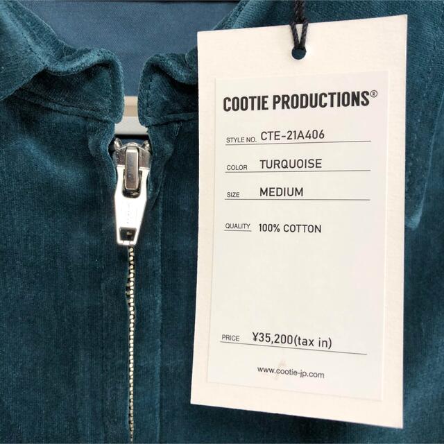 COOTIE(クーティー)のCOOTIE Velour Zip Up Work Shirt メンズのジャケット/アウター(その他)の商品写真