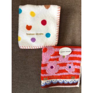 ツモリチサト(TSUMORI CHISATO)のツモリチサト タオルハンカチ２枚セット(ハンカチ)