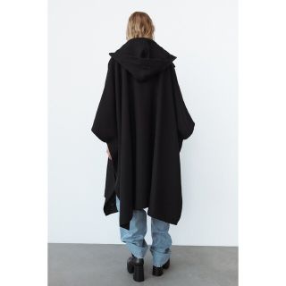 【完売品】ZARA ウール混ケープ LIMITED EDITION コート