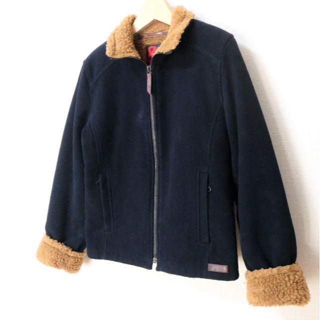 良品 ドルチェ&ガッバーナ 裏ボア ツイル ジップアップ ジャケット