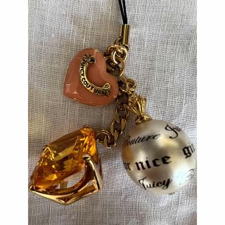 ジューシークチュール(Juicy Couture)のキーホルダー　キーリング　JUICY couture  ジュウシーク　　新品(キーホルダー)