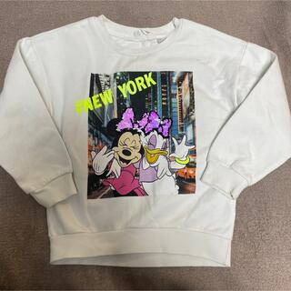 エイチアンドエム(H&M)のＨ＆Ｍ　ミニー&デイジー　トレーナー(Tシャツ/カットソー)