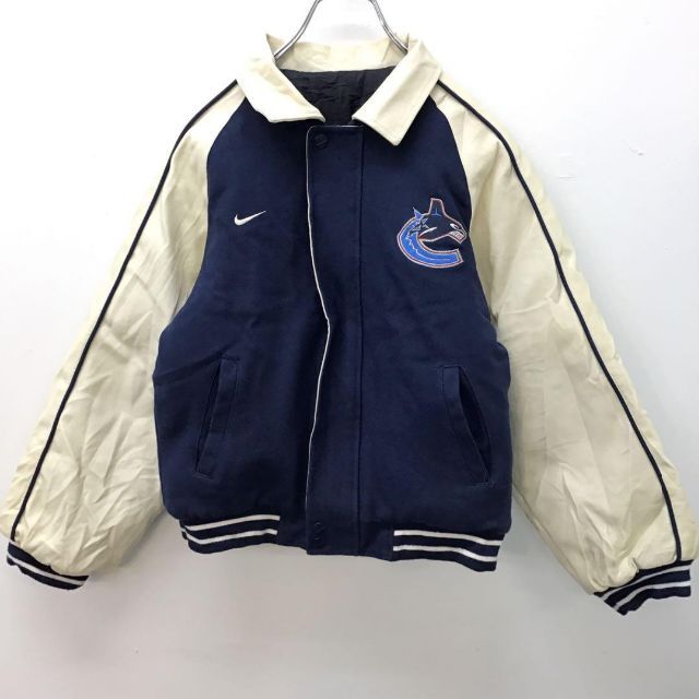 NIKE(ナイキ)のNIKE×NFL スタジャン カナックス キッズ リバーシブルジャケット その他のその他(その他)の商品写真