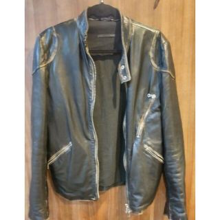 DANIELE ALESSANDRINI】レザージャケット 正規品の通販 by ひろ's shop