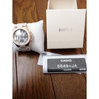 ファッション小物★CASIO カシオ★BABY－G G－MS 5549★電波ソ－ラ－★