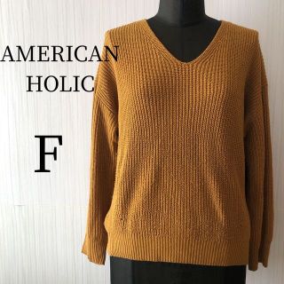 アメリカンホリック(AMERICAN HOLIC)のAMERICAN HOLIC アメリカンホリックトップス　ニット　Fサイズ(ニット/セーター)