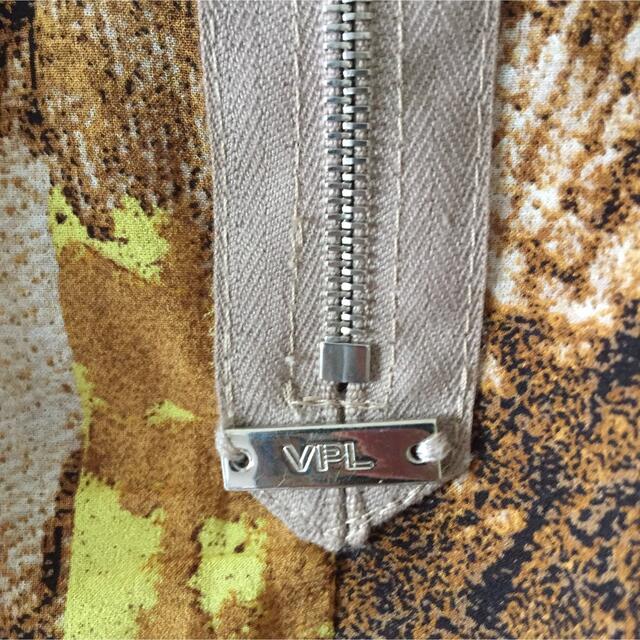 最終値下げ　VPL 柄シルクスカート　美品　アメリカ　バーニーズ レディースのスカート(ミニスカート)の商品写真