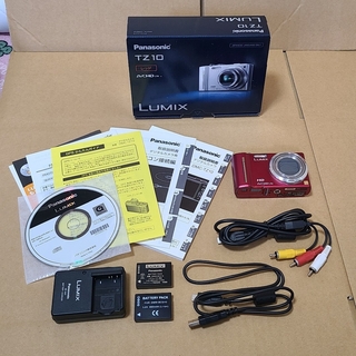 パナソニック(Panasonic)の値下げ Panasonic デジタルカメラ LUMIX TZ DMC-TZ10(コンパクトデジタルカメラ)
