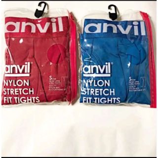 アンビル　anvil  ロング タイツ　メンズ　ストレッチ フィット タイツ　S(レギンス/スパッツ)