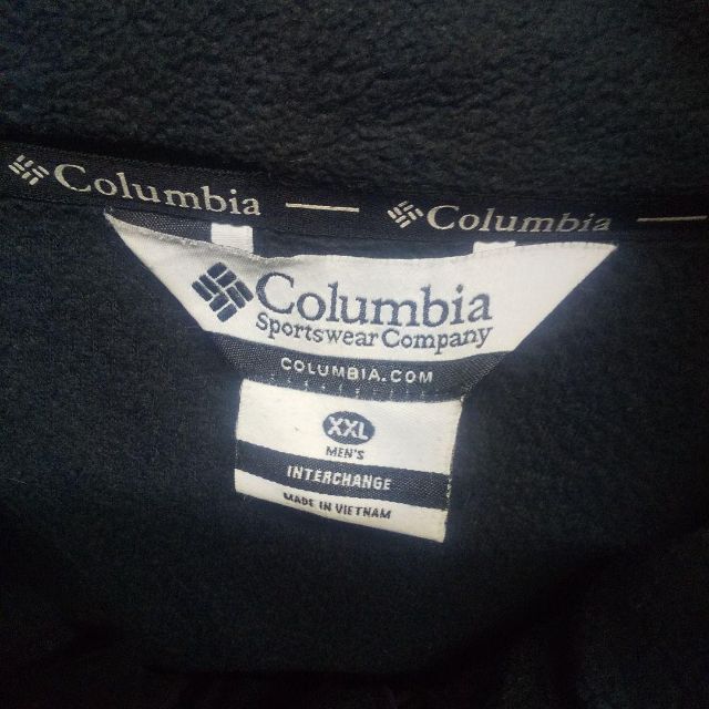 90s columbia / コロンビア ナイロンジャケット フリースライナー付