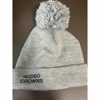 ロデオクラウンズ(RODEO CROWNS)の【美品】ロデオクラウンズ★ニット帽(ニット帽/ビーニー)