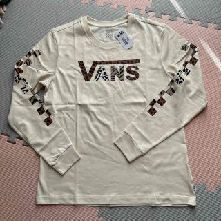 ヴァンズ(VANS)の新品タグ付き☆VANS バンズ ☆アニマル　ロゴ　ロンT☆Mサイズ(Tシャツ(長袖/七分))